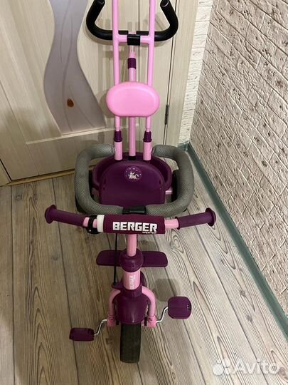 Трехколесный велосипед коляска Berger