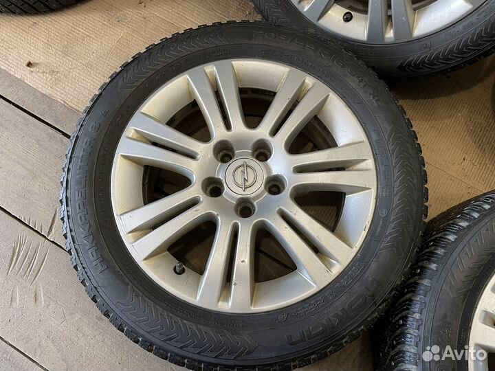 Зимние колеса Astra H, R16, nokian 205/55/16