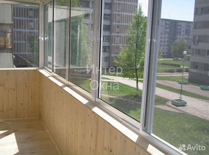 Остекление балкона. Окна под заказ. Новые