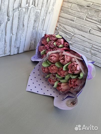 Букет из зефира