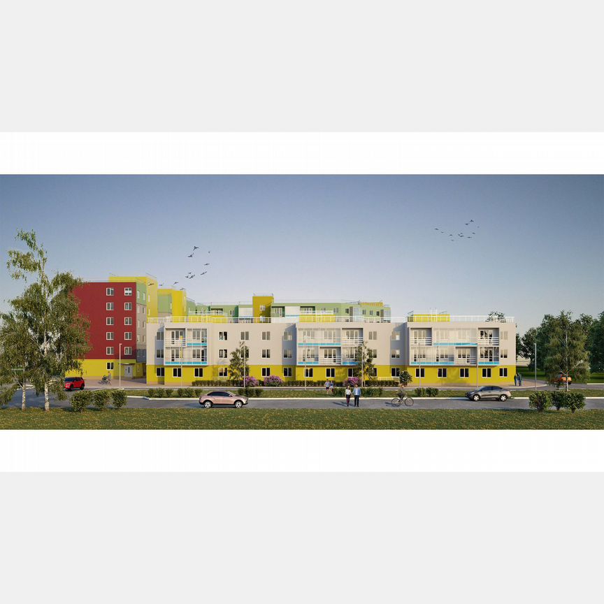 Квартира-студия, 25 м², 1/6 эт.