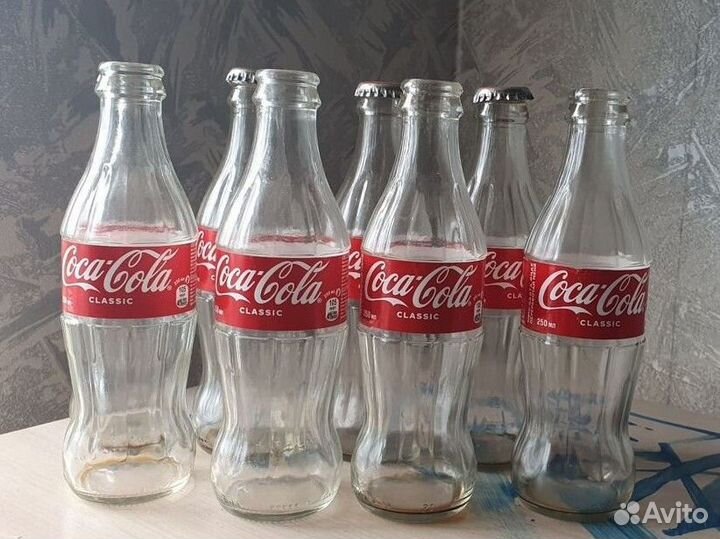 Бутылка стеклянная Coca-Cola 0,25
