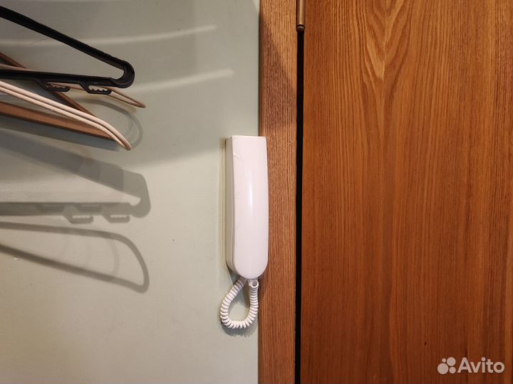 Установка трубки домофона. Трубка домофона