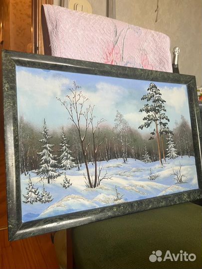 Картина из натурального камня