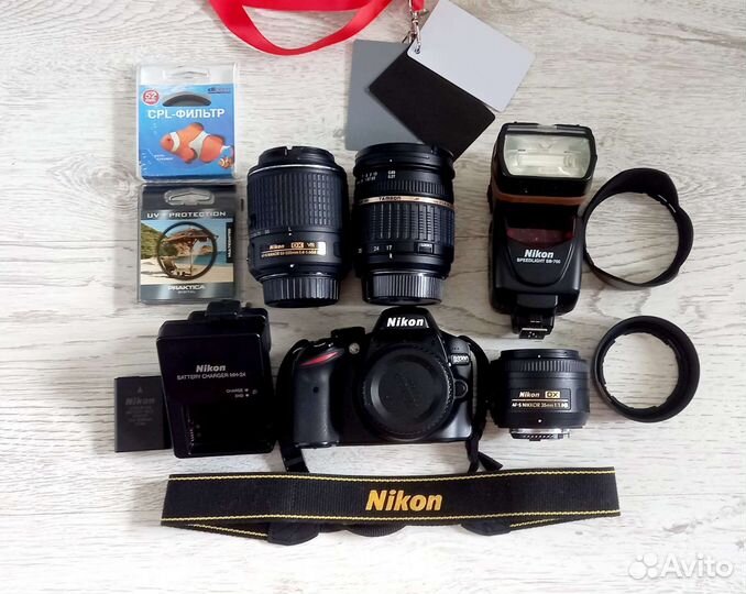 Зеркальный фотоаппарат nikon d3200