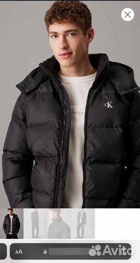 Пуховик Calvin Klein Down Jacket