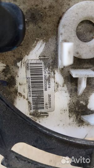 Насос топливный электрический Opel Zafira C 2011, 2015