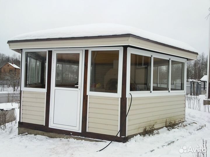 Остекление терассы под заказ