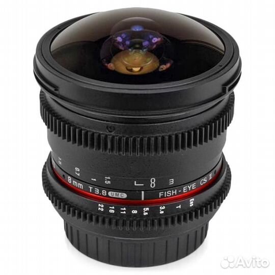 Samyang 8mm 3.8 Fish-eye CS II (Nikon,Canon) новый