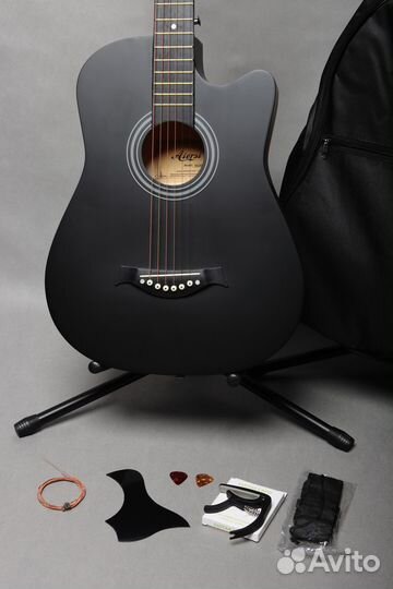 Комплект 8 в 1 - Гитара + Аксессуары+ Сертификат