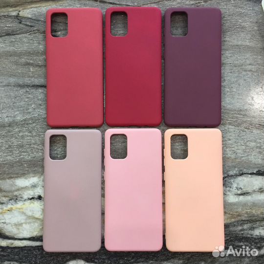 Чехол для Samsung A71 Silicone Case
