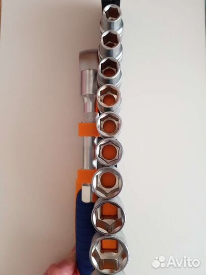 Набор торцевых головок kraft