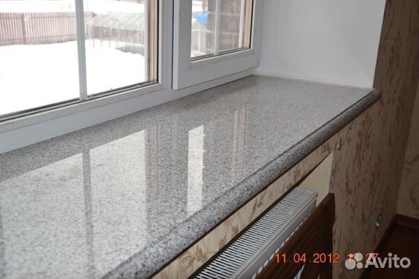 Столешницы, подоконники, ступени из мрамора и гран