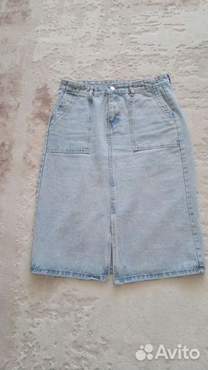 Юбка джинсовая