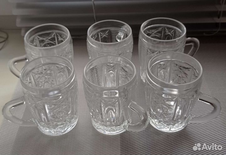 Хрустальные кружки