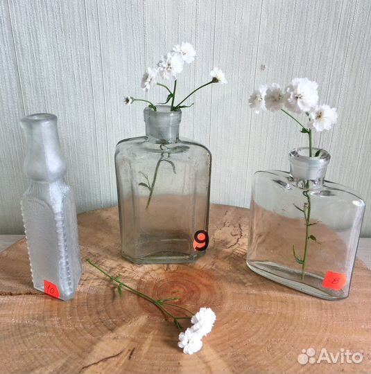 Пузырьки, бутылочки старинные