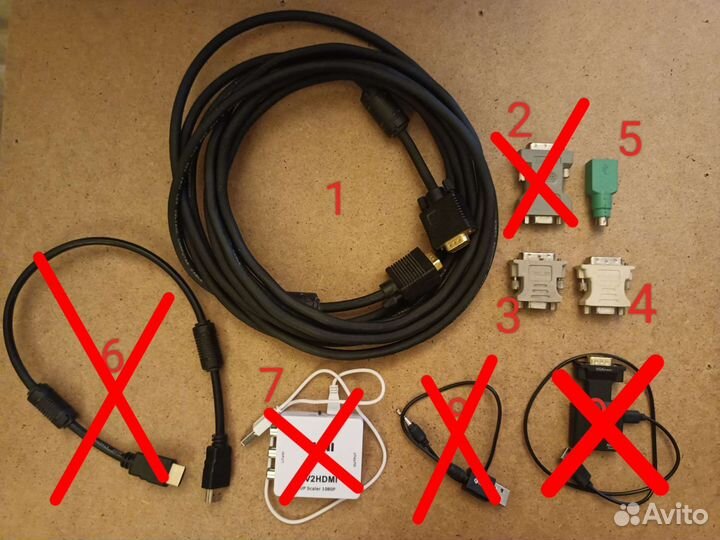 Кабели, переходники, адаптеры