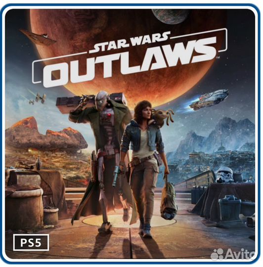 Star Wars Outlaws - PS5 (аренда, прокат)