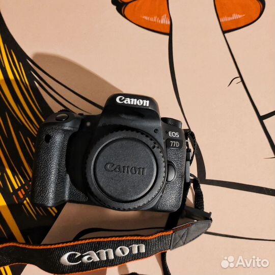 Canon eos 77d body. Зеркальный фотоаппарат