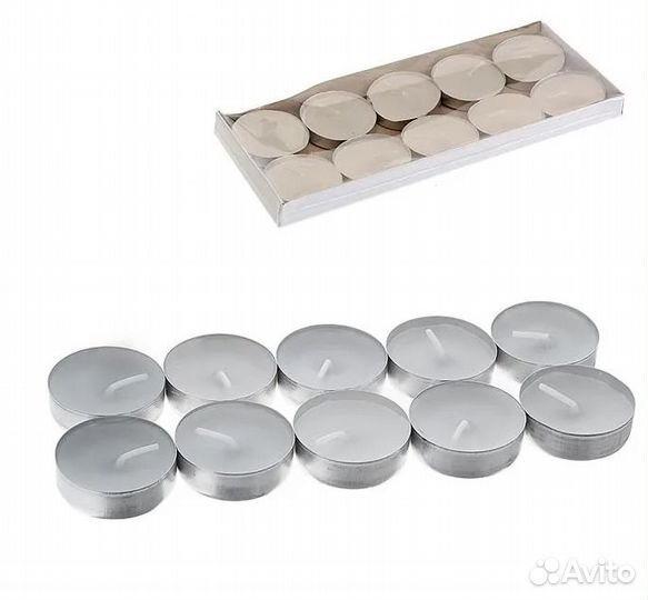 Свечи в гильзе 10шт 00385