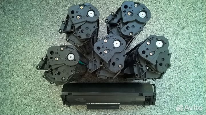 Картриджи HP 285, 12a,278 полные