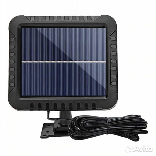 Мощный Прожектор с солнечной панелью светодиодный