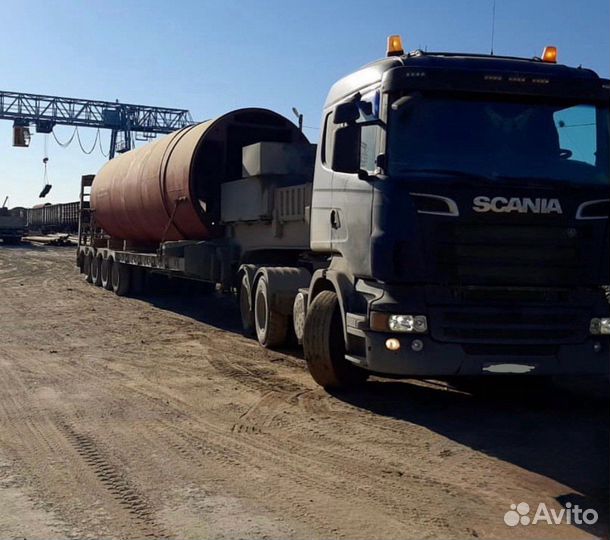 Перевозка негабаритных грузов, трал