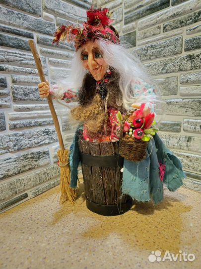 Оберёг Баба Яга, ручная работа