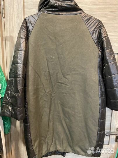 Пуховик двусторонний 46