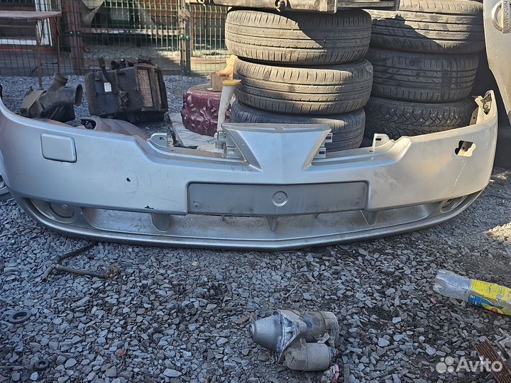 Бампер передний nissan primera р12 оригинал