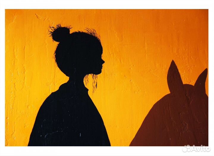 Интерьерная картина на холсте 