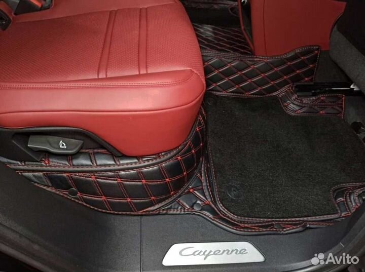 Ковры в салон для porsche cayenne