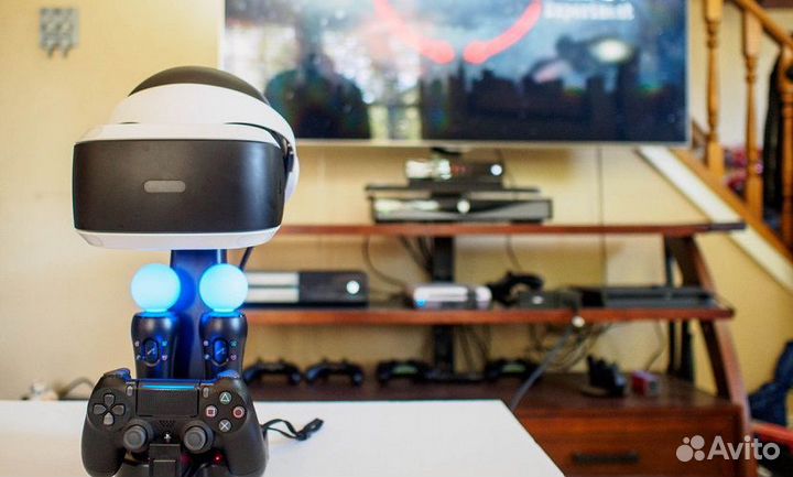 Рабочее оборудование PS4 + vraimmooveнаушники