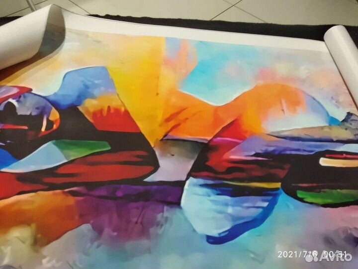 Oucag Картина, размер (40*80)