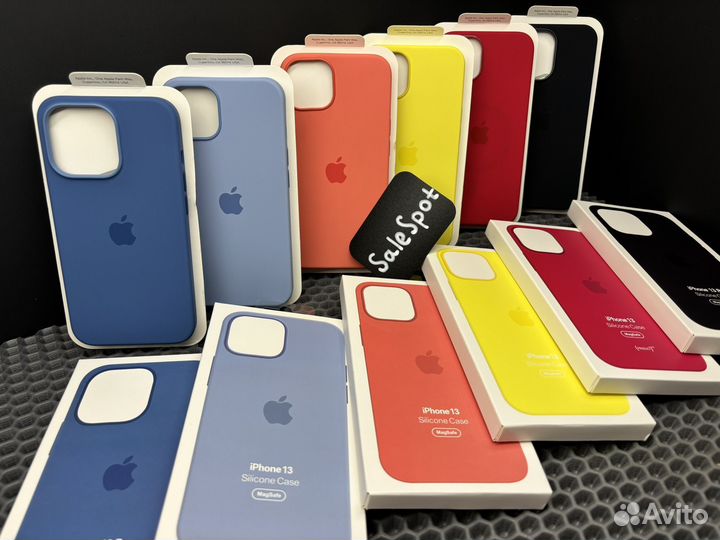 Чехлы на iPhone Silicone case MagSafe