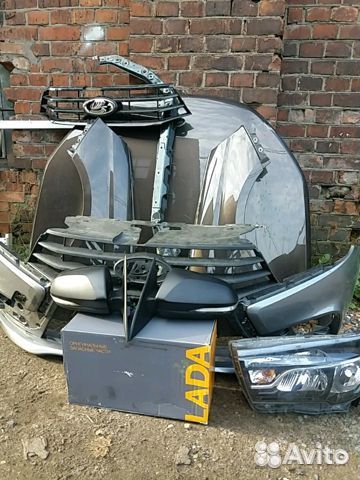 Бампер крыло фара лада веста новое