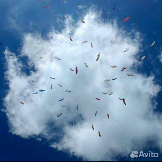 Полет на параплане-тандеме с инструктором