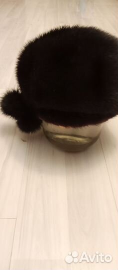 Берет женский норковый
