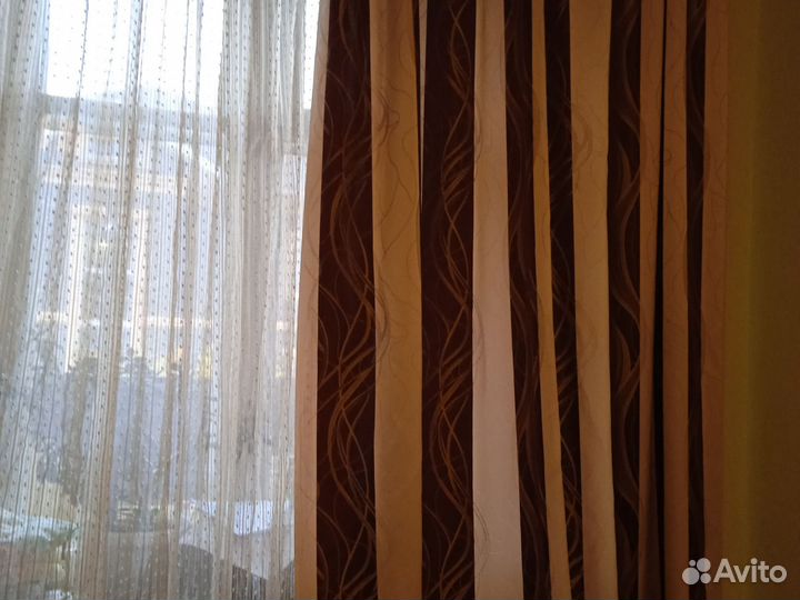 Комплект шторы и тюль бу