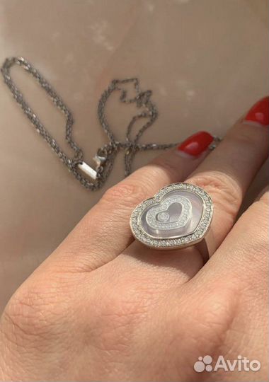 Золотое кольцо chopard