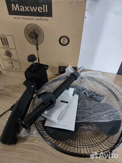 Напольный вентилятор Maxwell новый