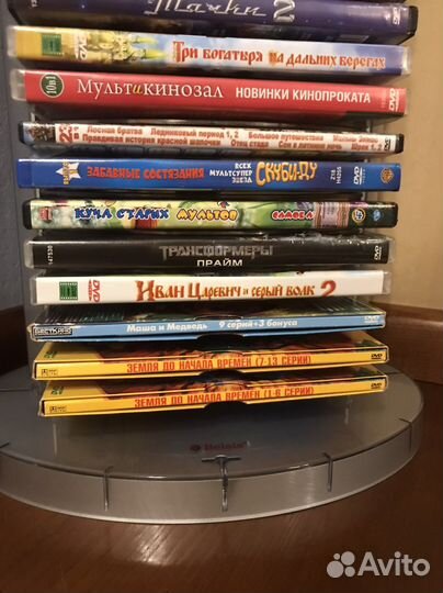 CD диски мультфильмы