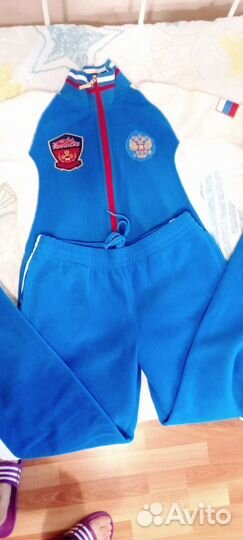 Спортивный костюм женский на флисе. Оригинал