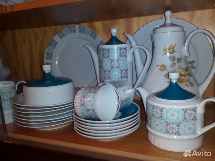 Сервиз из гдр Volkstedt 1960-х