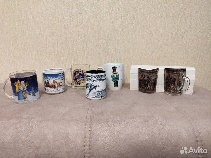 Кружки, бокалы