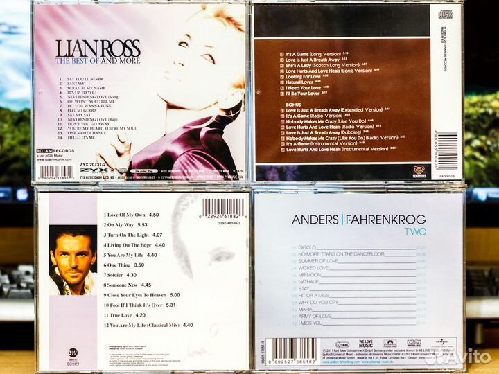 CD Диски Lian Ross, Les McKeown, Thomas Anders