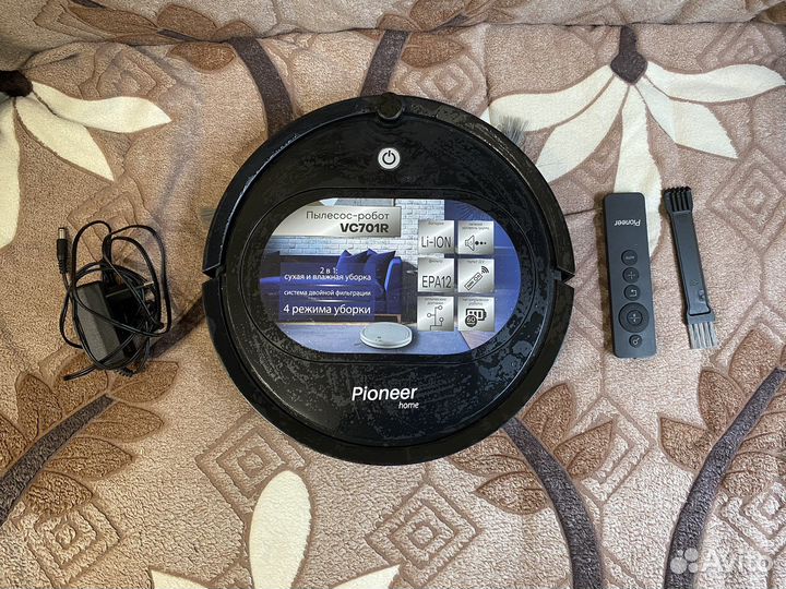 Робот-пылесос pioneer