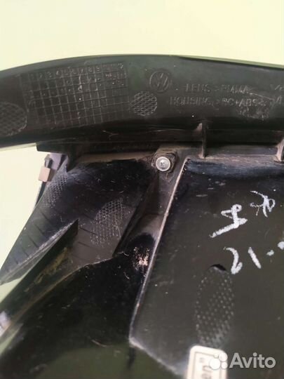 Правый стоп Фольксваген поло оригинал 17 год