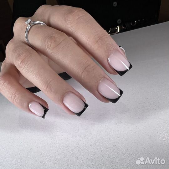 Наращивание, гель-лак, педикюр