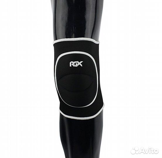Волейбольные наколенники RGX черный/белый